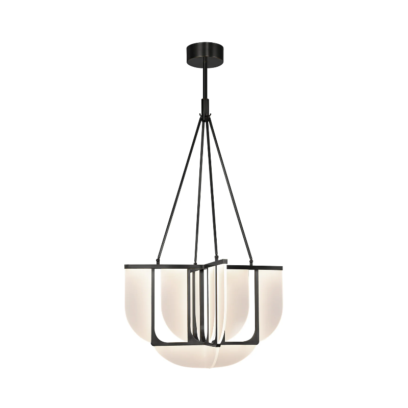 Alora CH336830-UNV Anders 9-lt 30" LED Chandelier - Urban Bronze