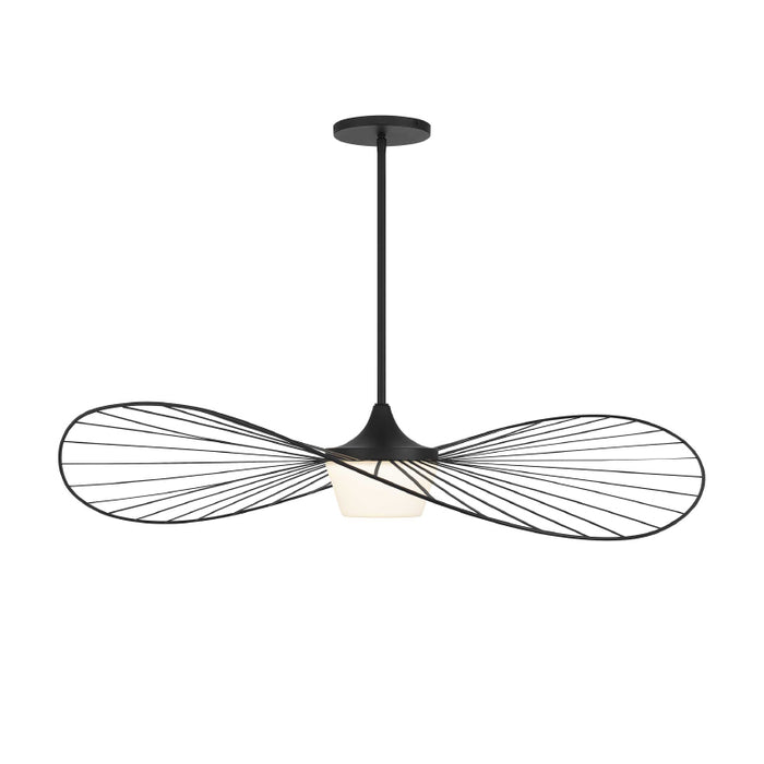 Alteck Lighting AP0071-5CCT-W New Wave 1-lt 44" LED Outdoor Pendant, 5CCT Selectable