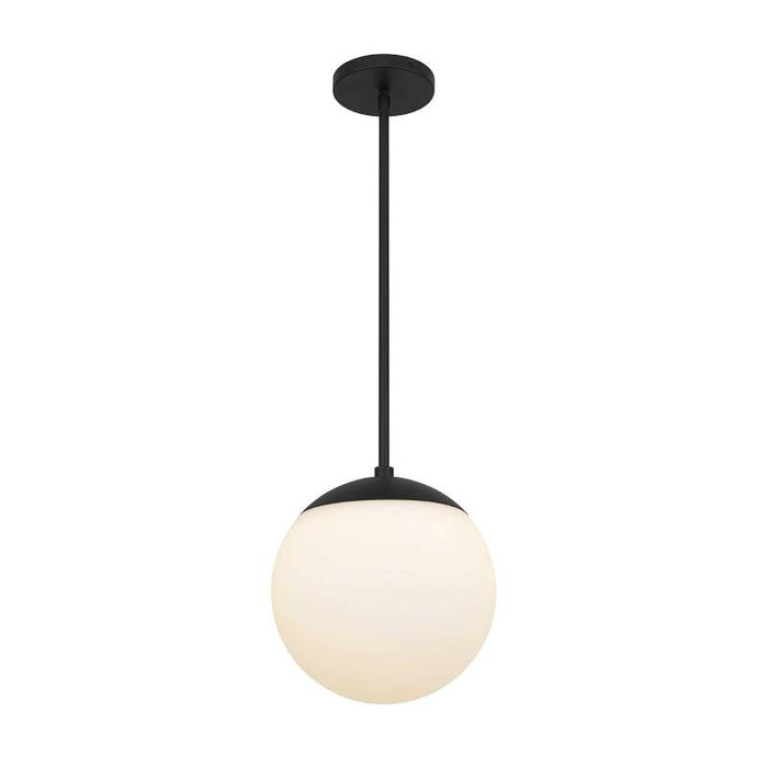 Alteck Lighting AP0072-5CCT-W Rondure 1-lt 10" LED Outdoor Pendant, 5CCT Selectable