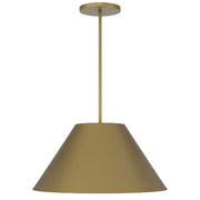 Alteck Lighting AP0078-5CCT-W Jaz 1-lt 22" LED Outdoor Pendant, 5CCT Selectable - Painted Brass