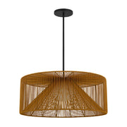Alteck Lighting AP0150-5CCT-W Key West 1-lt 30" LED Outdoor Pendant, 5CCT Selectable