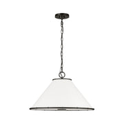 Visual Comfort AP1283 Aldric 3-lt 28" Large Pendant - Aged Iron