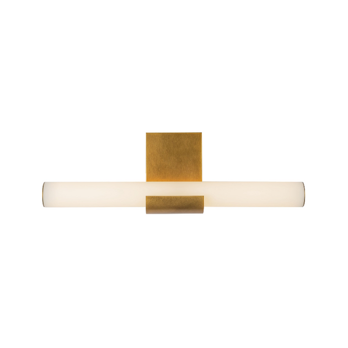 Alora WV353020 Apollo 1-lt 20" LED Vanity - Vintage Brass