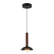 Alora Mood PD616109-UNV Arden 1-lt 6" LED Pendant - Matte Black