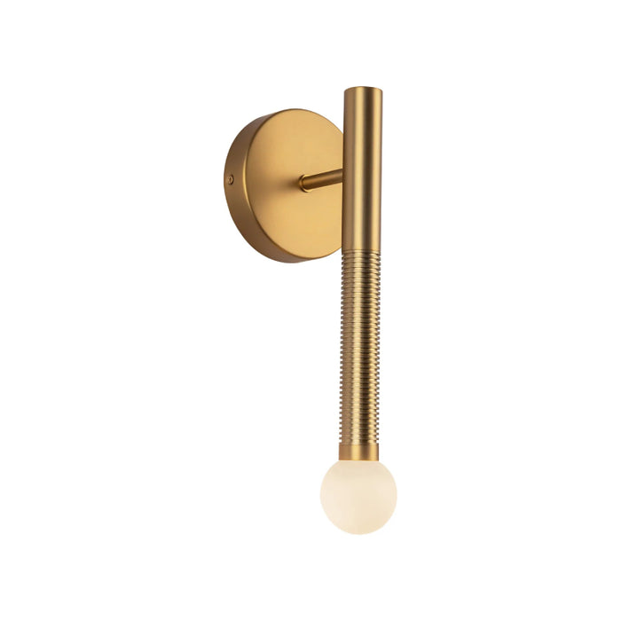Alora Mood WV612114-UNV Arden 1-lt 14" Tall LED Vanity Light - Brushed Gold
