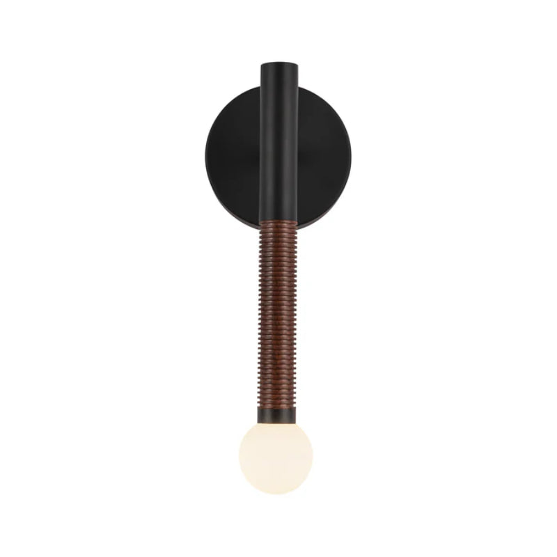 Alora Mood WV612114-UNV Arden 1-lt 14" Tall LED Vanity Light - Matte Black