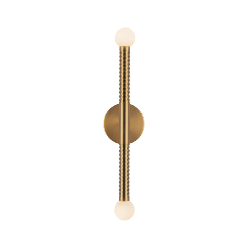 Alora Mood WV612223-UNV Arden 2-lt 23" Tall LED Vanity Light - Brushed Gold