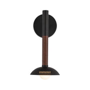 Alora Mood WV616114 Arden 1-lt 14" Tall LED Vanity Light - Matte Black