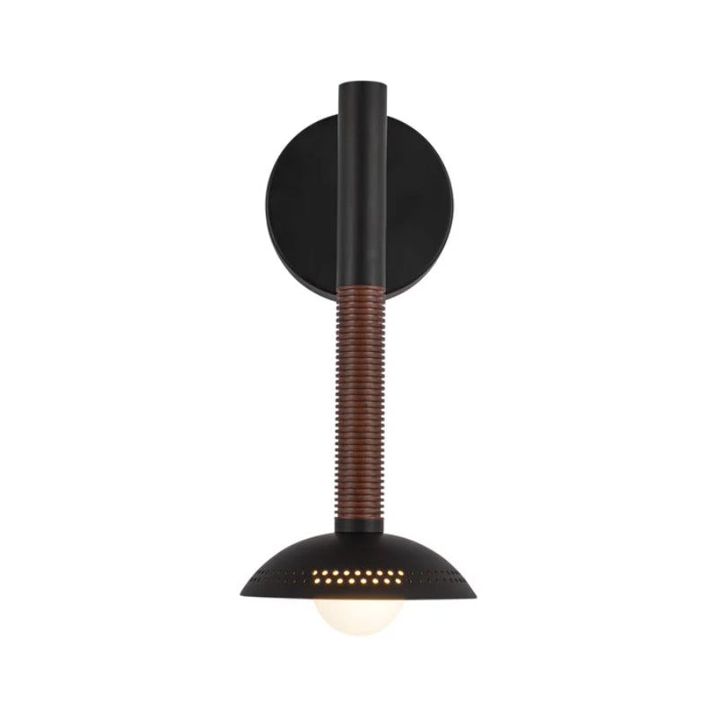 Alora Mood WV616114 Arden 1-lt 14" Tall LED Vanity Light - Matte Black