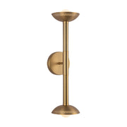 Alora Mood WV616223-UNV Arden 2-lt 23" Tall LED Vanity Light - Brushed Gold