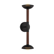 Alora Mood WV616223-UNV Arden 2-lt 23" Tall LED Vanity Light - Matte Black