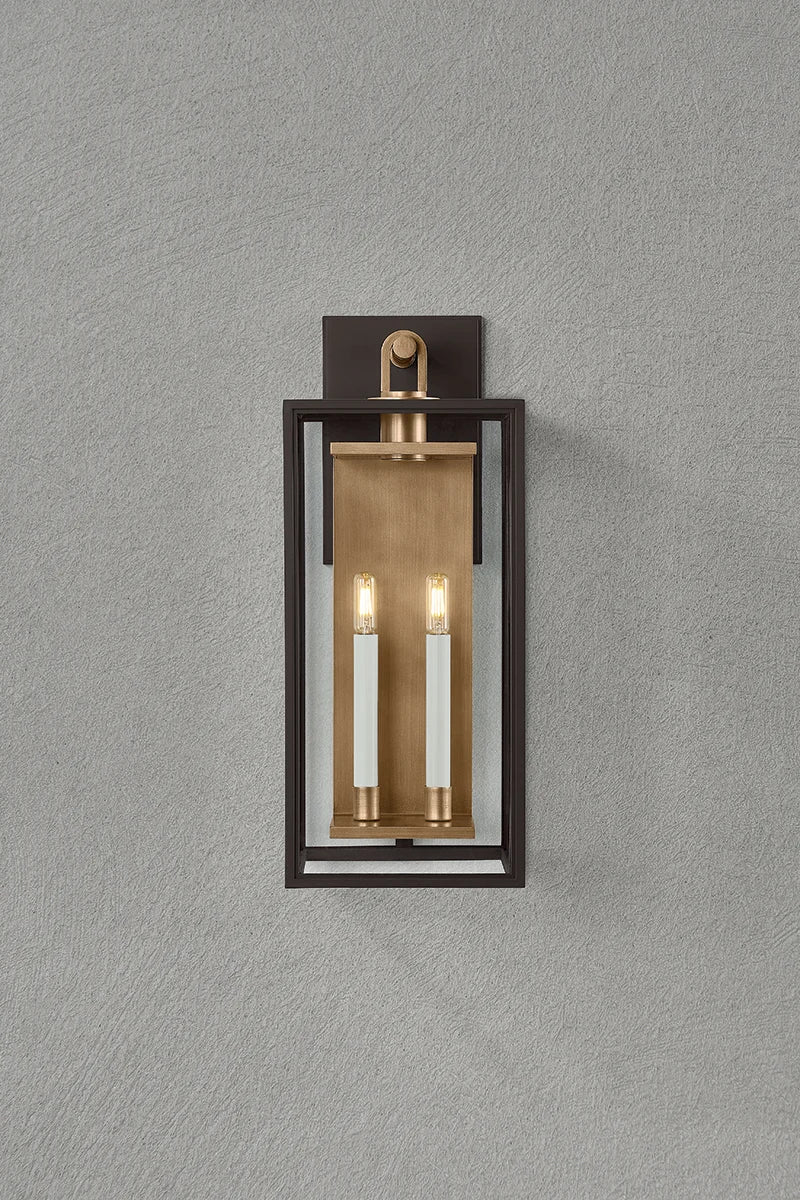 Troy B6524 Arnold 2-lt 24" Tall Outdoor Wall Sconce