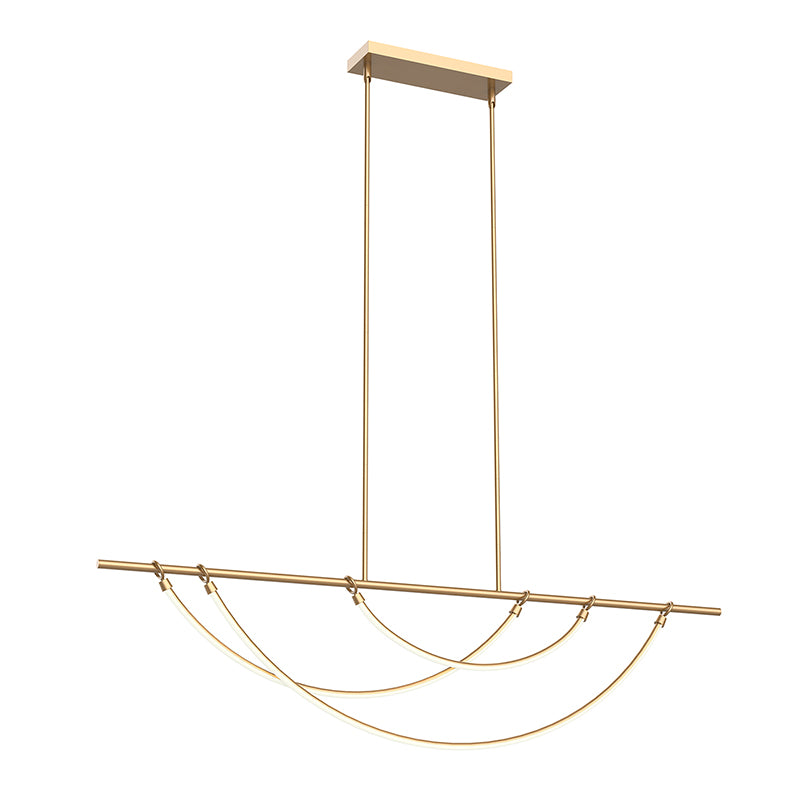Alora LP317460 Aryas 60" LED Linear Pendant