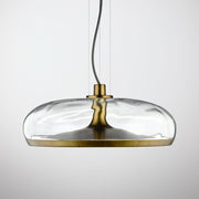 Leucos Aurelia Bold S45 2-lt 18" LED Pendant, Single Switch