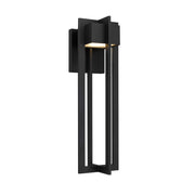 Alteck Lighting AW0004-3CCT-W 4 Bar 1-lt 23" Tall LED Outdoor Wall Sconce, 3CCT Selectable
