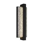 Alteck Lighting AW0005-3CCT-W Seafoam 1-lt 19" Tall LED Outdoor Wall Sconce, 3CCT Selectable