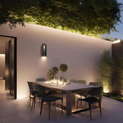 Alteck Lighting AW0034-3CCT-W Paletto 1-lt 22" Tall LED Outdoor Wall Sconce, 3CCT Selectable