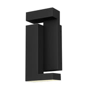 Alteck Lighting AW0036-3CCT-W Dance 1-lt 11" Tall LED Outdoor Wall Sconce, 3CCT Selectable