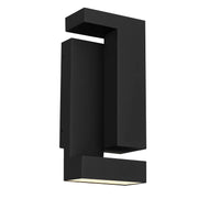 Alteck Lighting AW0036-3CCT-W Dance 1-lt 11" Tall LED Outdoor Wall Sconce, 3CCT Selectable