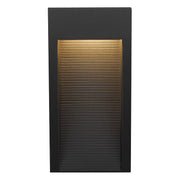 Alteck Lighting AW0038-3CCT-W Taper 1-lt 10" Tall LED Outdoor Wall Sconce, 3CCT Selectable
