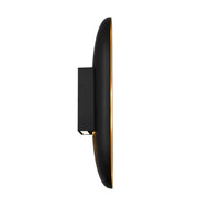Alteck Lighting AW0042-3CCT-W Marilyn 1-lt 20" Tall LED Outdoor Wall Sconce, 3CCT Selectable - Brushed Brass