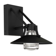 Alteck Lighting AW0043-3CCT-W Radiant 1-lt 9" Tall LED Outdoor Wall Sconce, 3CCT Selectable