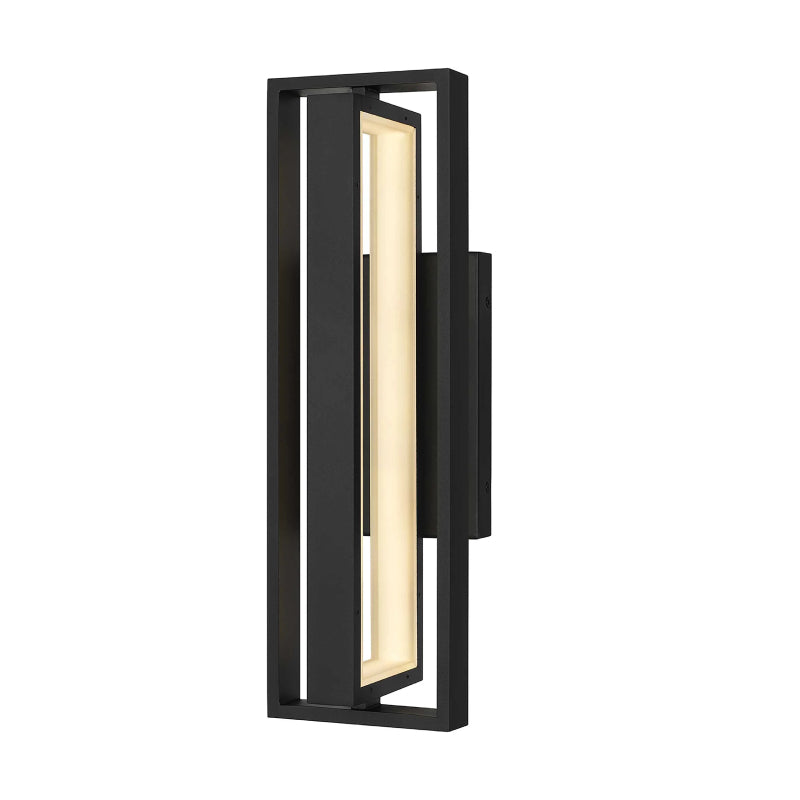 Alteck Lighting AW0053-30-W In & Out 1-lt 19" Tall LED Outdoor Wall Sconce