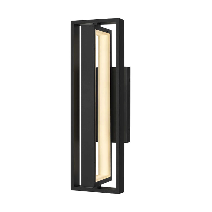 Alteck Lighting AW0053-30-W In & Out 1-lt 19" Tall LED Outdoor Wall Sconce