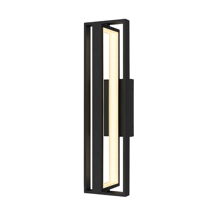 Alteck Lighting AW0054-30-W In & Out 1-lt 25" Tall LED Outdoor Wall Sconce