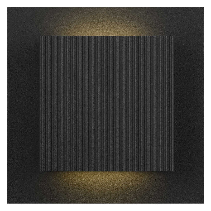 Alteck Lighting AW0060-3CCT-W Miami 1-lt 8" LED Outdoor Wall Sconce, 3CCT Selectable