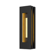 Alteck Lighting AW0079-3CCT-W Layer 1-lt 18" Tall LED Outdoor Wall Sconce, 3CCT Selectable