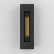 Alteck Lighting AW0079-3CCT-W Layer 1-lt 18" Tall LED Outdoor Wall Sconce, 3CCT Selectable