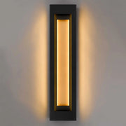 Alteck Lighting AW0082-3CCT-W Layer 1-lt 38" Tall LED Outdoor Wall Sconce, 3CCT Selectable