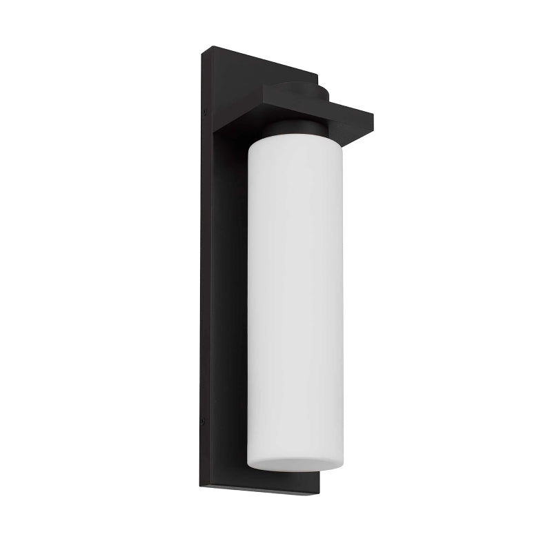 Alteck Lighting AW0094-3CCT-W Kast 1-lt 19" Tall LED Outdoor Wall Sconce, 3CCT Selectable