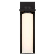 Alteck Lighting AW0094-3CCT-W Kast 1-lt 19" Tall LED Outdoor Wall Sconce, 3CCT Selectable