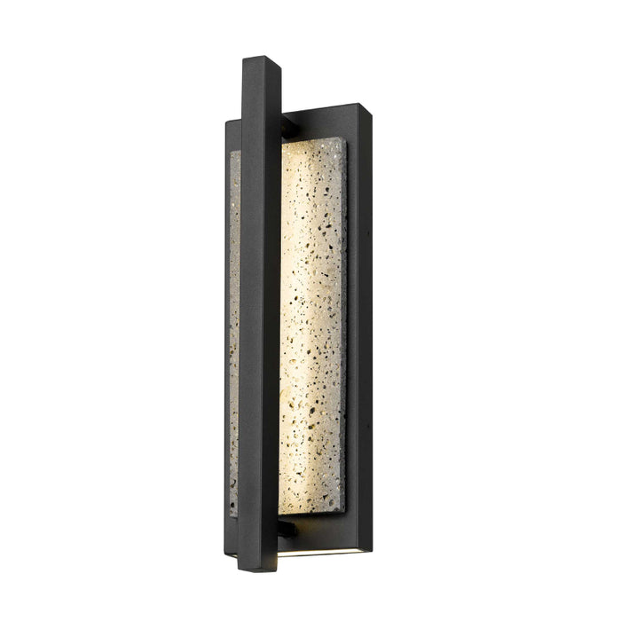 Alteck Lighting AW0102-3CCT-W Dakota 1-lt 16" Tall LED Outdoor Wall Sconce, 3CCT Selectable
