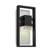 Alteck Lighting AW0105-3CCT-W Mars 1-lt 12" Tall LED Outdoor Wall Sconce, 3CCT Selectable