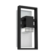 Alteck Lighting AW0105-3CCT-W Mars 1-lt 12" Tall LED Outdoor Wall Sconce, 3CCT Selectable