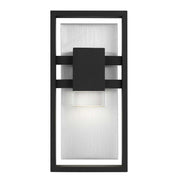 Alteck Lighting AW0105-3CCT-W Mars 1-lt 12" Tall LED Outdoor Wall Sconce, 3CCT Selectable
