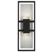 Alteck Lighting AW0106-3CCT-W Mars 1-lt 18" Tall LED Outdoor Wall Sconce, 3CCT Selectable