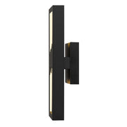 Alteck Lighting AW0111-3CCT-W Sunrize 1-lt 15" Tall LED Outdoor Wall Sconce, 3CCT Selectable