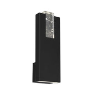 Alteck Lighting AW0117-3CCT-W Mille 1-lt 18" Tall LED Outdoor Wall Sconce, 3CCT Selectable