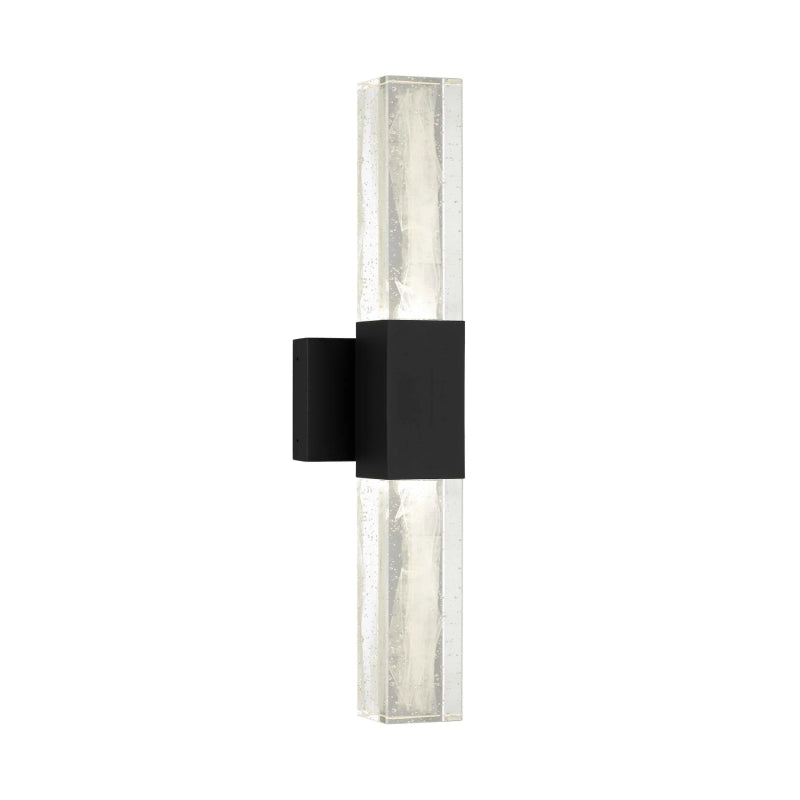 Alteck Lighting AW0129-3CCT-W Folio 1-lt 24" Tall LED Outdoor Wall Sconce, 3CCT Selectable
