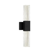 Alteck Lighting AW0129-3CCT-W Folio 1-lt 24" Tall LED Outdoor Wall Sconce, 3CCT Selectable