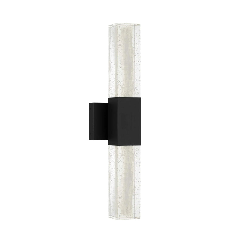 Alteck Lighting AW0129-3CCT-W Folio 1-lt 24" Tall LED Outdoor Wall Sconce, 3CCT Selectable