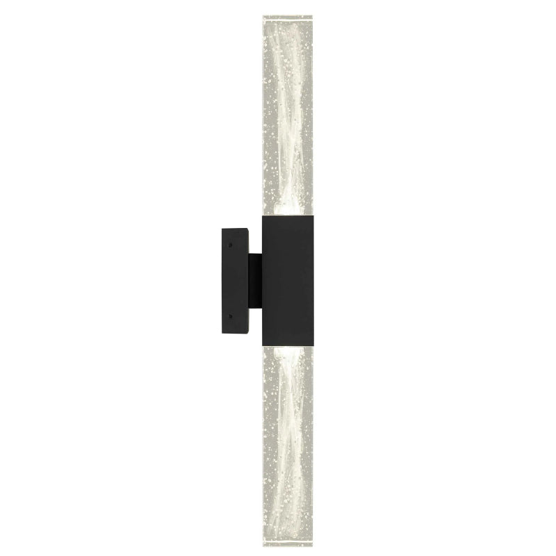Alteck Lighting AW0129-3CCT-W Folio 1-lt 24" Tall LED Outdoor Wall Sconce, 3CCT Selectable