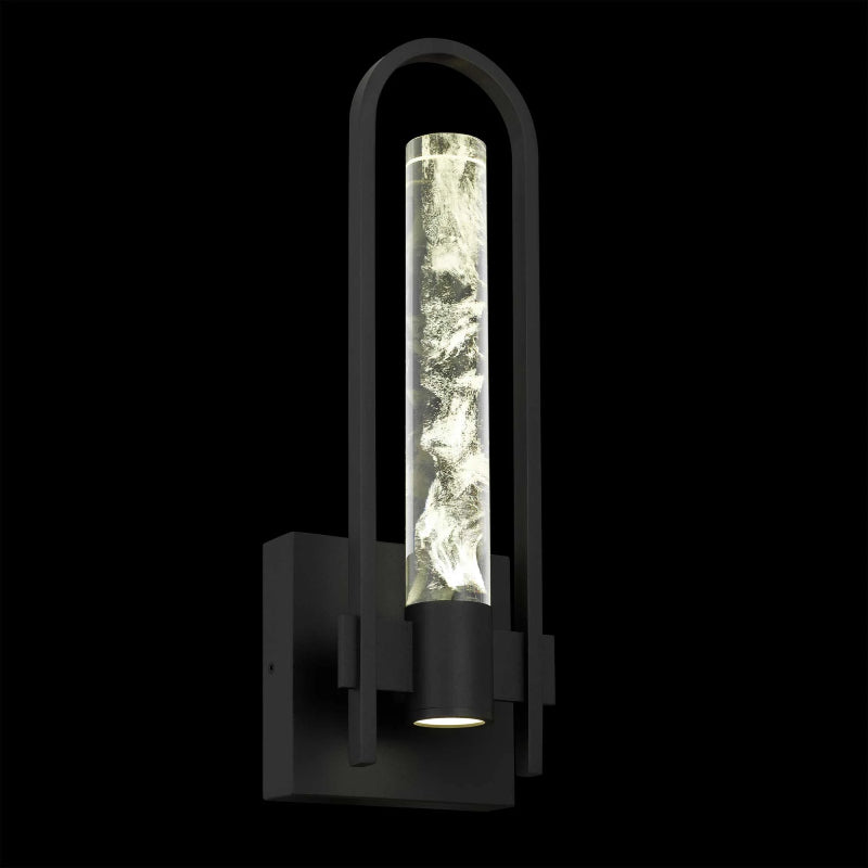 Alteck Lighting AW0132-3CCT-W Arch 1-lt 18" Tall LED Outdoor Wall Sconce, 3CCT Selectable