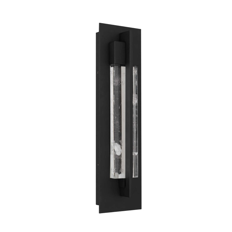 Alteck Lighting AW0133-3CCT-W Rivera 1-lt 20" Tall LED Outdoor Wall Sconce, 3CCT Selectable