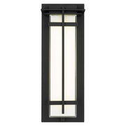 Alteck Lighting AW0137-3CCT-W Frank 1-lt 18" Tall LED Outdoor Wall Sconce, 3CCT Selectable