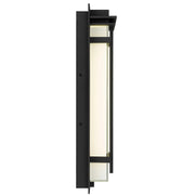Alteck Lighting AW0137-3CCT-W Frank 1-lt 18" Tall LED Outdoor Wall Sconce, 3CCT Selectable